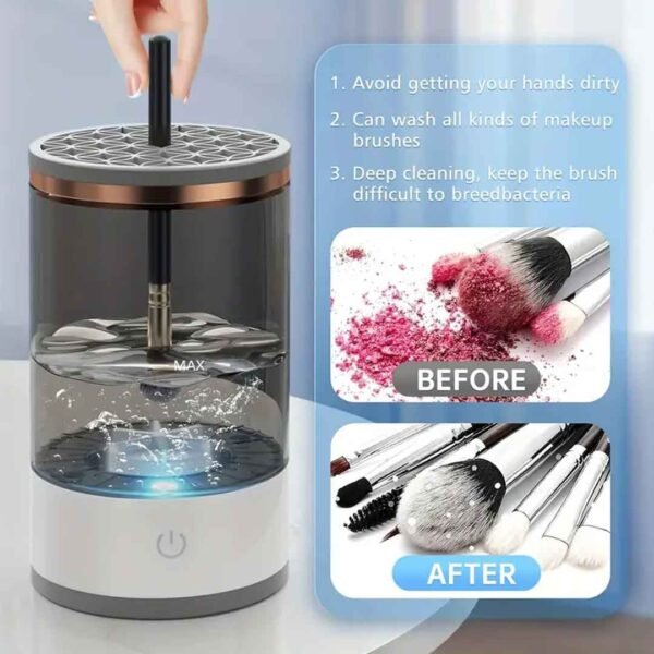 Automatic Rechargeable Electric Makeup Brush Cleaner [ Free Home Delivery ]