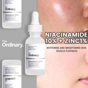 (FREE HOME DELIVERY) The Ordinary Niacinamide 10% + Zinc 1% – 30ml Serum For All Skin Types