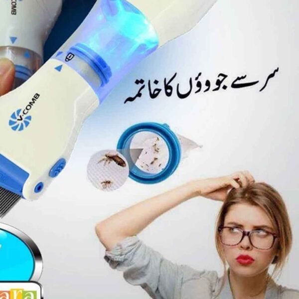 Free Home Delivery - Anti Lice Removal Machine V Comb Electronic Head