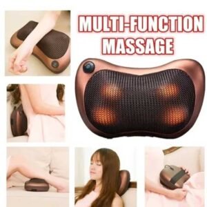 (Free Home Delivery) Multifunctional Body Pillow Massager With Heat, Deep Tissue Kneading, Electric Back Massager