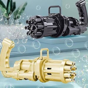 Gatling Automatic Water Bubble Gun Toy For Kids