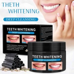 Teeth Whitening & Deep Cleansing Charcoal Powder 60g